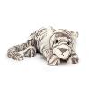 peluche Sacha le petit tigre blanc peluche Sacha le petit tigre blanc