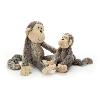 peluche Mattie le singe malicieux peluche Mattie le singe malicieux