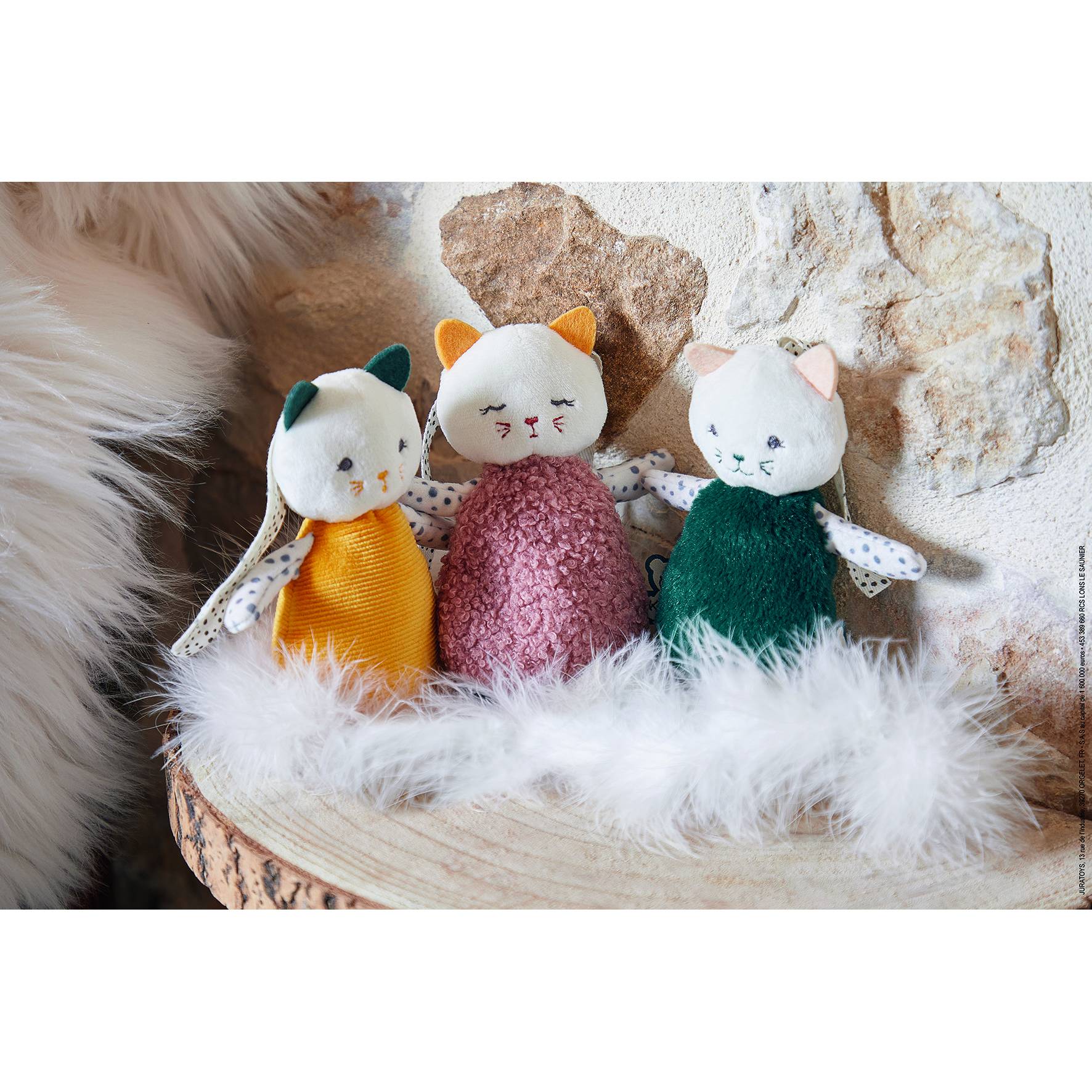 trois petits chats doudous