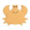 crabe jaune en caoutchouc naturel crabe jaune en caoutchouc naturel