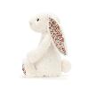 peluche lapin crème avec tissu liberty peluche lapin crème avec tissu liberty