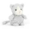 peluche petit chat Grisou