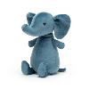 petite peluche éléphant bleu