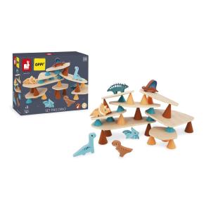 SET PIKS DINO JEU/JOUET EN BOIS ET EN SILICONE