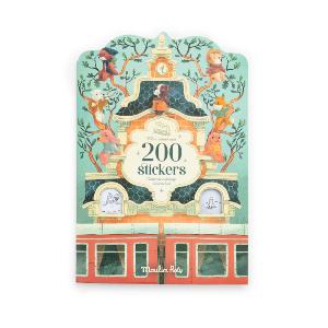 CAHIER DE COLORIAGE ET DE STICKERS "la bande à Jojo"