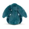 PETITE PELUCHE LAPIN COLORIS BLEU MINÉRAL (H : 18 cm)