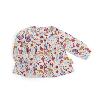 BLOUSE EN POPELINE IMPRIMÉE "les animaux du monde"