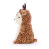 PELUCHE PETIT RENNE AUX COURTES PATTES