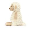 PELUCHE AGNEAU BICOLORE BLANC/BEIGE