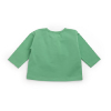 TEE-SHIRT VERT EN JERSEY FLAMMÉ IMPRIMÉ CROCODILES