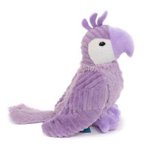 PELUCHE PERROQUET VIOLET RÉPÉTOU "les Ptipotos"