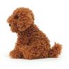 COOPER PELUCHE CHIEN AU PELAGE COULEUR CARAMEL