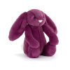 PELUCHE PETIT LAPIN COLORIS POUPRE