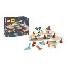 SET PIKS DINO JEU/JOUET EN BOIS ET EN SILICONE