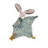 DOUDOU PLAT LAPIN SAUGE "série trois petits lapins"