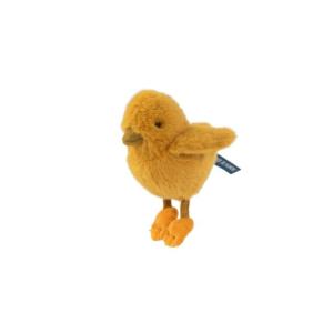 PELUCHE PETIT POUSSIN JAUNE "tout autour du monde"