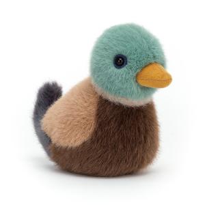 PETITE PELUCHE POUSSIN CANARD COLVERT 
