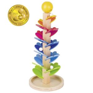 JEU DE BILLES LA PAGODE SONORE ET MULTICOLORE