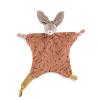 DOUDOU PLAT LAPIN ARGILE "série trois petits lapins"