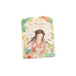 CAHIER DE COLORIAGE LES ROSALIES AVEC 230 STICKERS