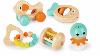 COFFRET DE CINQ PETITS JOUETS POUR LE 1ER ÂGE COFFRET DE CINQ PETITS JOUETS POUR LE 1ER ÂGE