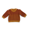 pull tricot jacquard rayé bicolore pull tricot jacquard rayé bicolore