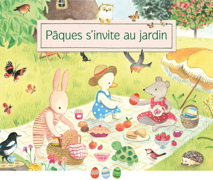 Joyeuses P&acirc;ques avec la grande famille Moulin Roty