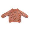sweat en molleton flammée motif crayons sweat en molleton flammée motif crayons