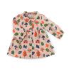 ROBE EN VELOURS MILLERAIES "week-end à la ferme"