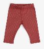 caleçon leggings en jersey jacquard à pois couleur brique caleçon leggings en jersey jacquard à pois couleur brique