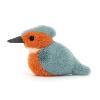PETITE PELUCHE OISEAU LE MARTIN PÊCHEUR