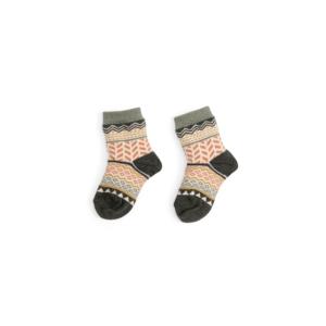 CHAUSSETTES MULTICOLORES "Trois petits lapins"