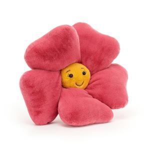 COUSSIN PELUCHE FLEUR FLEURY LE PÉTUNIA