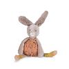 PELUCHE LAPIN ARGILE "série trois petits lapins"