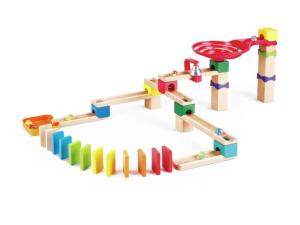 CIRCUIT DE BILLES AVEC DOMINOS