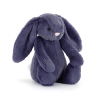 PELUCHE PETIT LAPIN COLORIS BLEU SAPHIR