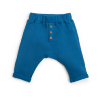 SAROUEL EN MOLLETON AU TOUCHER DOUX COLORIS BLEU