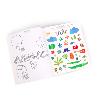 imagier français/anglais à colorier et 125 stickers colorés imagier français/anglais à colorier et 125 stickers colorés