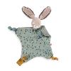 DOUDOU PLAT LAPIN SAUGE "série trois petits lapins"