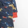 ROBE EN JERSEY DE COTON IMPRIMÉ CHIENS "collection WOUF"