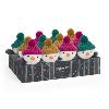 assortiment de petits pingouins portant un bonnet  pompon