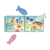 LIVRE DE BAIN LA FÊTE SOUS L'OCÉAN AVEC 3 SARDINES