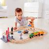 LE CIRCUIT DE TRAIN AVEC GRUE DE DÉCHARGEMENT