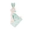 DOUDOU LAPIN CARRÉ BOUQUET D'AGRUMES