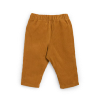 PANTALON EN VELOURS CÔTELÉ COLORIS MOUTARDE
