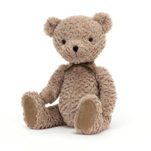 PELUCHE OURS BRUN CLAIR ASSIS SAGEMENT