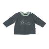 TEE-SHIRT COLORIS GRIS TERRE "Trois Petits Lapins"