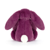 PELUCHE PETIT LAPIN COLORIS POUPRE