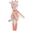 hochet doudou peluche Bibiscus la girafe création Moulin Roty hochet doudou peluche Bibiscus la girafe création Moulin Roty