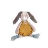 PELUCHE LAPIN OCRE "série trois petits lapins"